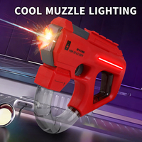 Pistolet à eau automatique électrique en plastique coloré grande capacité Aurora Pulse Rainbow Pineapple, jouet lanceur d'eau