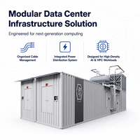 Centre de données conteneurisé refroidi par liquide ZTMM AI Infrastructure avec surveillance à distance