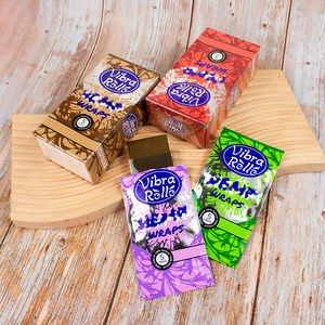 Mixed Flavored Hemps Wraps Cones Brown <b>Rolling</b> Paper Cone - Product Image 2