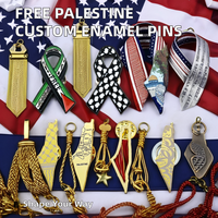 Pin de solapa de metal esmaltado con mapa de Palestina personalizado, insignia de bandera de Palestina, pin de metal de Palestina, logotipo de anime de hierro para regalos