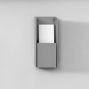 Agape Mach 2 porta borsa igienico Design moderno semplice in acciaio inox 304 forma quadrata per il bagno Hotel e uso ospedaliero - Product Image 1