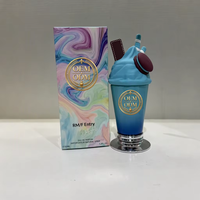 Parfum Dessert Cartoon Tendance en Internet, Flacon Artistique Dégradé, Parfum Longue Durée, Fragrance Fraîche pour Fille, Coffret Cadeau