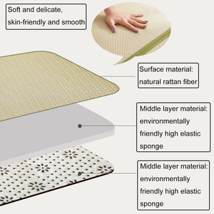 Alfombra de área de Tatami de espuma viscoelástica transpirable antideslizante ecológica Igusa colchón de Futón <span class=keywords><strong>para</strong></span> dormitorio Yoga Zen colchoneta <span class=keywords><strong>para</strong></span> gatear <span class=keywords><strong>para</strong></span> <span class=keywords><strong>dormir</strong></span> - Product Image 3