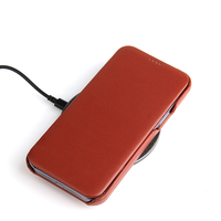Haute quantité en cuir double Structure à rabat en cuir souple mince pour iPhone 15 14 Pro Plus ProMax étui de téléphone professionnel Protection complète