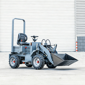 Mini-chargeur frontal compact à batterie 400 kg 0,5 T pour travaux de manutention de matériaux en entrepôt agricole et en intérieur - Product Image 5