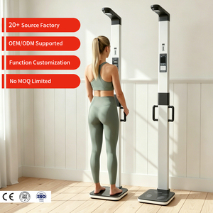 Báscula Digital Ultrasónica con Pantalla LCD <span class=keywords><strong>para</strong></span> Medir Peso <span class=keywords><strong>Corporal</strong></span>, Altura e Impresora Térmica, Personalización OEM/ODM, Material <span class=keywords><strong>de</strong></span> Aluminio - Product Image 1