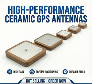 Высокочувствительная встраиваемая пассивная <span class=keywords><strong>GPS</strong></span>-антенна 1575.42 МГц, керамический диэлектрический патч 25 мм, крепление на штырьке для автомобильного трекера - Product Image 2