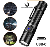 Lampe de poche EDC portable en alliage d'aluminium de haute qualité OEM Lampe de poche LED de travail Lampe de poche tactique