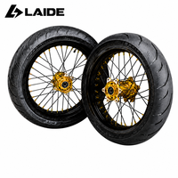 Kit de roues Supermoto Sur Ron Ultra Bee 17 pouces 17x2.5 17x3.5 avec pneus de route et chambres à air pour mise à niveau de moto électrique tout-terrain