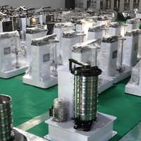 Machine de tamisage standard de type robinet, équipement spécial pour l'analyse de la distribution granulométrique et l'analyse des poudres