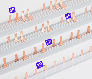 <span class=keywords><strong>Connecteur</strong></span> MCB de <span class=keywords><strong>disjoncteur</strong></span> 100A en cuivre étamé de type PIN et U avec conducteurs 1-5 AWG, >60 contacts pour usage industriel - Product Image 4