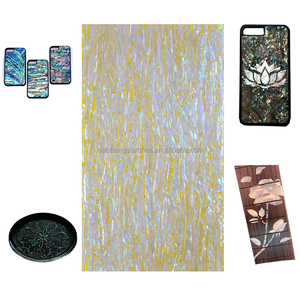Shell Paper, Abalone and Shell Craft Materials, DIY Bright Colored Flake Craft Decorative Patch