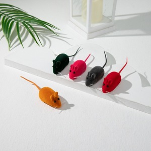 <span class=keywords><strong>Jouet</strong></span> <span class=keywords><strong>pour</strong></span> <span class=keywords><strong>chat</strong></span> en peluche floquée colorée en plastique écologique, amusant, qui couine, <span class=keywords><strong>pour</strong></span> lutter contre l'ennui, <span class=keywords><strong>pour</strong></span> <span class=keywords><strong>chat</strong></span> qui joue <span class=keywords><strong>seul</strong></span> - Product Image 2