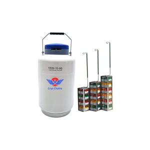 Réservoir en vrac cryogénique haute résistance N2 YDS-47-127 47L conteneur d'azote liquide de qualité alimentaire à col large à vendre - Product Image 4