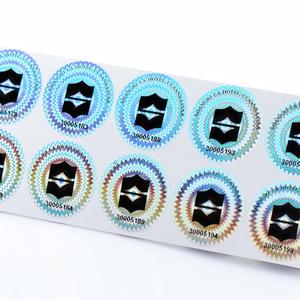 Etiqueta de Seguridad Holográfica con Código <span class=keywords><strong>QR</strong></span> Personalizado y Número de Serie, Etiqueta Holográfica Antifalsificación a Prueba de Manipulaciones para Rastreo y Seguimiento - Product Image 3