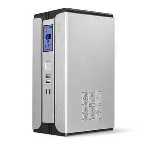 SKE 30000mah DC UPS Grande capacité de batterie Sortie 45W DC <span class=keywords><strong>5V</strong></span> 9V 12V 3.75A Affichage LCD USB TYPE-C Port POE avec charge solaire 22V - Product Image 1