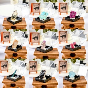 Venta al por Mayor de Especímenes de Cristales Naturales Científicos Populares para Niños, Especímenes Minerales en Caja Estándar para Regalo - Product Image 4