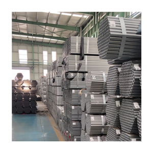 Tubería Galvanizada al por Mayor de <span class=keywords><strong>1</strong></span>/2\"-24\"/48.3/48.6 mm, Material de Acero Soldado Galvanizado por Inmersión en Caliente, Tubería Redonda para Andamios - Product Image 6