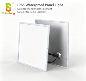 ไฟแผง LED สี่เหลี่ยมกันน้ำ ขนาด 600x600 มม. 5000K CRI80 IP65 ตัวเรือนพลาสติก ติดตั้งง่าย สำหรับอาคารสำนักงาน - Product Image 1