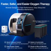 Ruang Oksigenasi Oxyair Oxygen 2.0 ATA Hiperbarik Hiperbrica Perangkat Medis Terapi 2 ATA Kamar Oksigen Hiperbarik