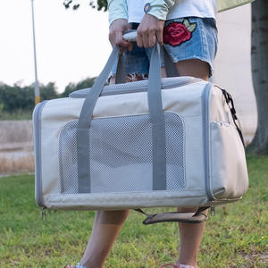 Pembawa kucing ekstra besar, pembawa hewan peliharaan anjing kecil sedang lipat sisi lembut - Product Image 2