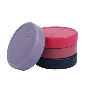 100ml Mini tái sử dụng cách điện Hộp Nước đá nhiệt bia tròn có thể làm mát để làm mát thực phẩm được làm từ vật liệu HDPE - Product Image 1