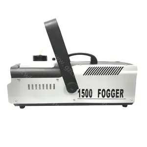 Wedding Dj Disco Party Ktv Dmx 512 1500w Stage Effect Equipment Mini Fog Machine With 6pcs LED