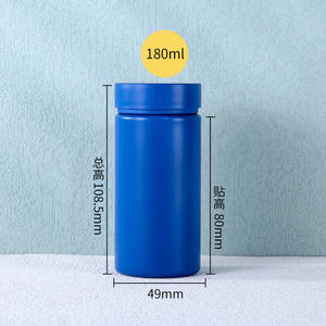 Suplemento de píldora de <span class=keywords><strong>boca</strong></span> ancha de 150 <span class=keywords><strong>Cc</strong></span>, botella de plástico, cápsula de 150 ml, botella de vitamina, botella de medicina de plástico de tacto suave - Product Image 6