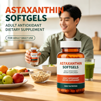 Astaxanthine Plus Complexe de Vitamine E en Gélules Souples Certifiées Casher et Halal – Soutien Antioxydant et Bien-être – Complément Alimentaire Quotidien pour Adultes