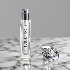 Artículos Decorativos con Logotipo Personalizable, Botellas de Perfume Cuadradas de Vidrio Vacías de 10 ml, 20 ml, 30 ml, Mini Botellas de Perfume de Bolsillo con Tapa Metálica para Llavero - Product Image 5