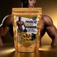 Capsules de Maca et Ginseng Noires OEM/ODM – Complément Herbal Naturel pour Améliorer l'Énergie, la Force et Renforcer l'Immunité chez l'Adulte