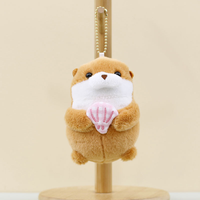 Mini mignon sceau en peluche porte-clés pendentif Animal de mer Lion de mer doux poupée personnalisé doux jouets en peluche pour cadeau de Promotion
