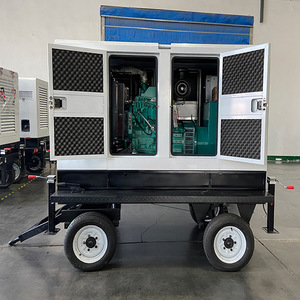 Máy phát điện <span class=keywords><strong>diesel</strong></span> di động đặt loại im lặng 50/60Hz ATS loại hộp di động - Product Image 4