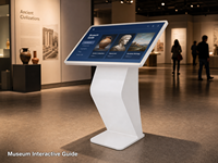 Affichage numérique sur pied personnalisé, écran tactile, kiosque publicitaire Android pour centre commercial, commerce de détail, hôtel