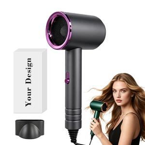 0728 Secador de Pelo Profesional con Iones Negativos, Calidad de Salón, Portátil, Sin Daños, Protección Contra Sobrecalentamiento - Product Image 3