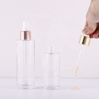 Offre Spéciale – Flacons compte-gouttes en verre dépoli pour huiles essentielles (30ml, 50ml, 60ml, 80ml) avec sérigraphie pour sérums de soin et collyres