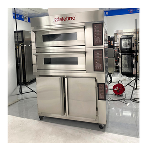 Meletino Commercial Kitchen Making Bread Cookies Machine Cake Electric Bakery Equipment <strong>Combined</strong> Pizza <strong>Oven</strong> with Proofer - Product Image 2