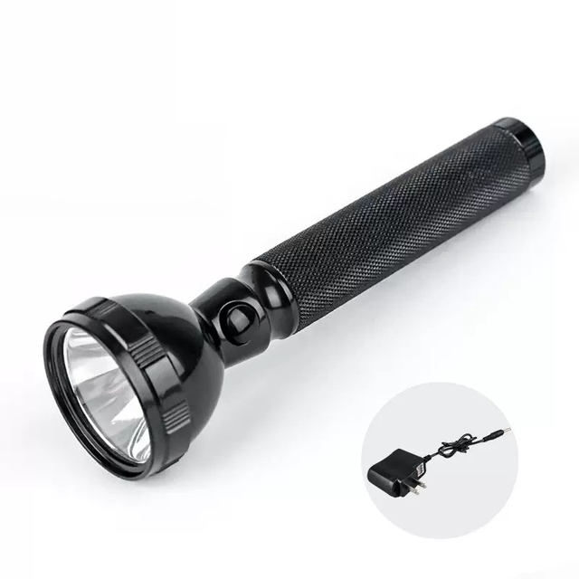 Mini Long Range Torch Light DC Rechargeable Aluminum Alloy White Light LED Tactical Flashlight for Camping Emergency