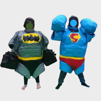 Combinaisons de sumo gonflables Reddy pour enfants et adultes, en PVC et coton, jeux sportifs d'intérieur/extérieur