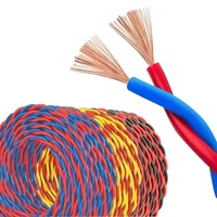 ZC-RVS Flexibles PVC-isoliertes Twisted-Pair-Kabel 0,5mm-2,5mm Mehradriges Kupfer-Elektrokabel für Ingenieurwesen und Beleuchtungsschaltungen