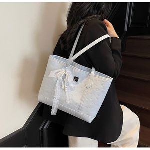Women's Tote Bag <b>Large</b> Capacity Soft Middle Size Everyday Commuter Shoulder Bag Fashion Spring 2025 - Product Image 3