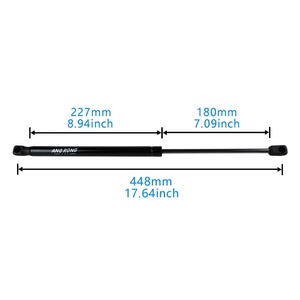 2x vérins de support de hayon/coffre à gaz pour Peugeot 206 CC <span class=keywords><strong>2D</strong></span> 2000-2010 8731F2 - Product Image 5
