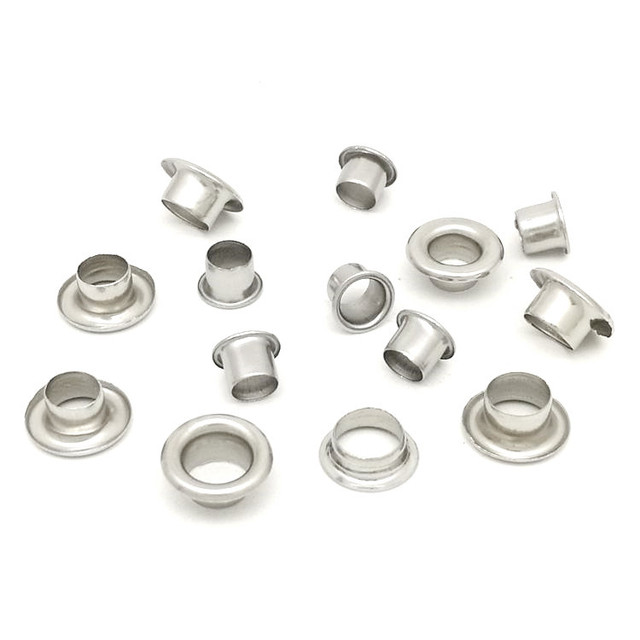 Jewelry Findings Components Cheap Different Size High Quality Stainless Steel Rivet Eyelets for Garments and Handbags