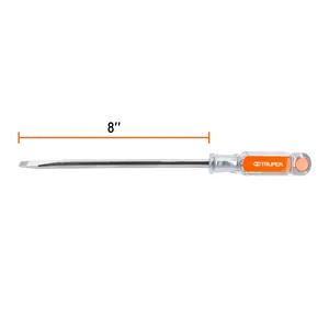 Tournevis plat BOX 6, 3/8" x 8", manche en acétate, TRUPER - Product Image 2