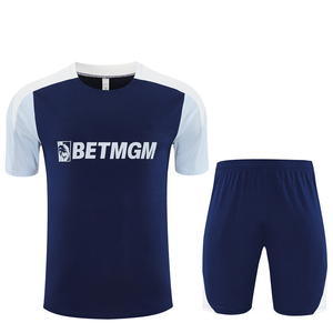 Uniformes de Fútbol de Verano, Conjunto de Entrenamiento de Manga Corta, Camiseta del Tottenham 25/26, Transpirable, de Poliéster, Secado Rápido, Cuello Redondo, Unisex - Product Image 1