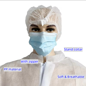 Paquete de 25/30 Trajes Desechables de Polipropileno con Puños Elásticos Disponibles en 6 Tallas - Extra Grande Sin Capucha - Product Image 2
