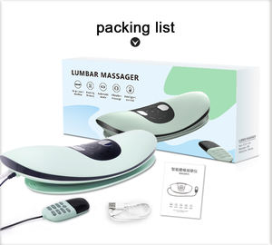 Pijat Lumbar Pijat Punggung Lumbar Perangkat Traksi Lumbar Pemijat Punggung Pinggang dengan Terapi Getaran Panas untuk Nyeri Linu Panggul - Product Image 6