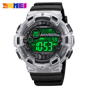Montre digitale pour garçons <span class=keywords><strong>SKMEI</strong></span> 2110, nouvelle arrivée, vente en gros, bracelet en caoutchouc, résistante à l'eau, <span class=keywords><strong>chrono</strong></span>, en stock, montre-bracelet de plein air - Product Image 1