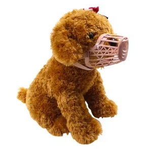 Çok Satan Model 2026 Dama Köpek Ağzılığı Havlama Önleyici Sevimli Pembe Plastik Evcil Hayvan Ağızlığı Tokalı Kapatma Yeni Tasarım - Product Image 6