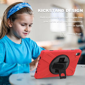 <span class=keywords><strong>Funda</strong></span> de silicona con soporte giratorio para tableta, correa de hombro, resistente, para niños, para <span class=keywords><strong>Lenovo</strong></span> <span class=keywords><strong>Tab</strong></span> <span class=keywords><strong>P11</strong></span> 2020 tb-j606f, a prueba de golpes, suave - Product Image 2